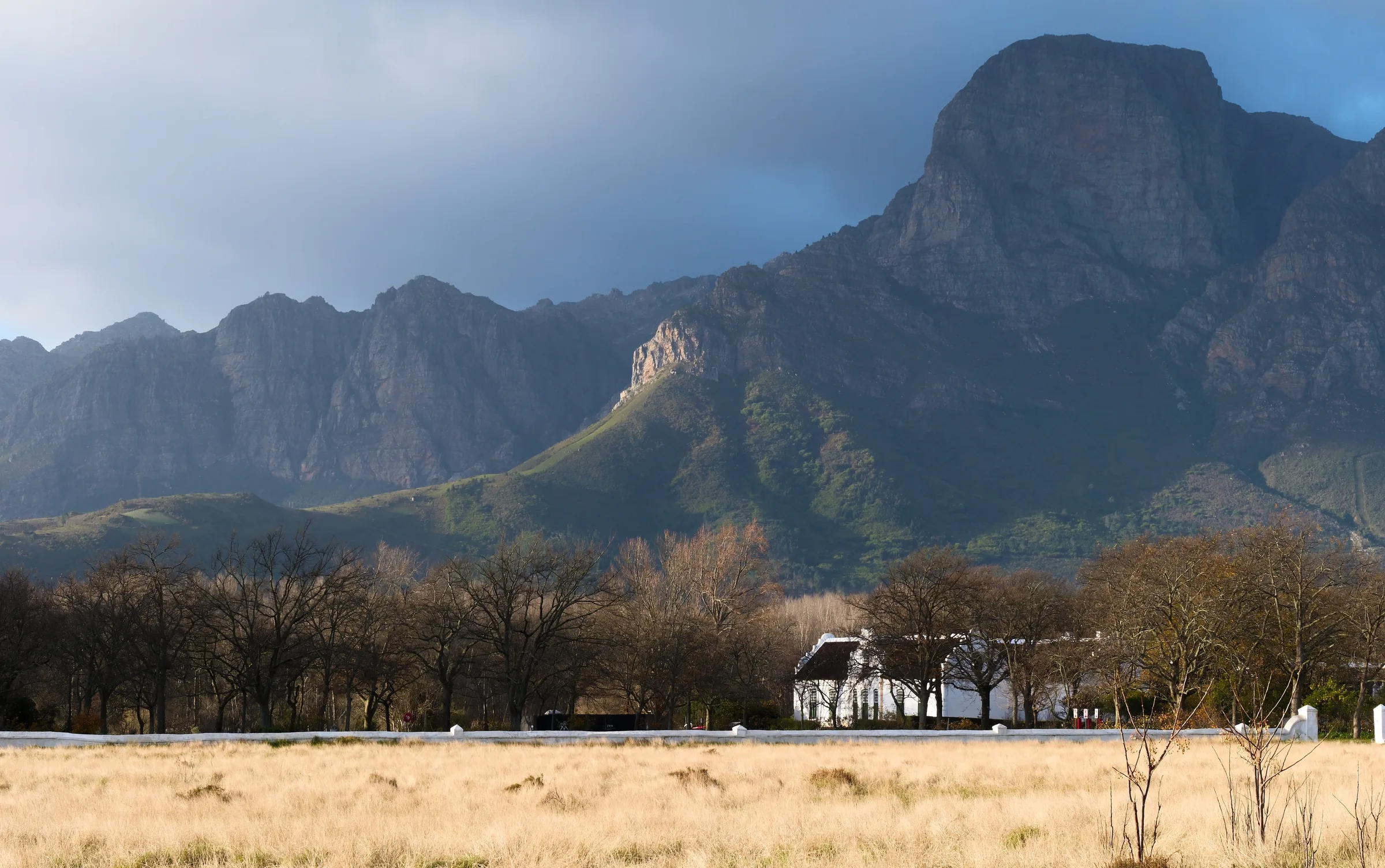 Boschendal with Groot Drakenstein in the background