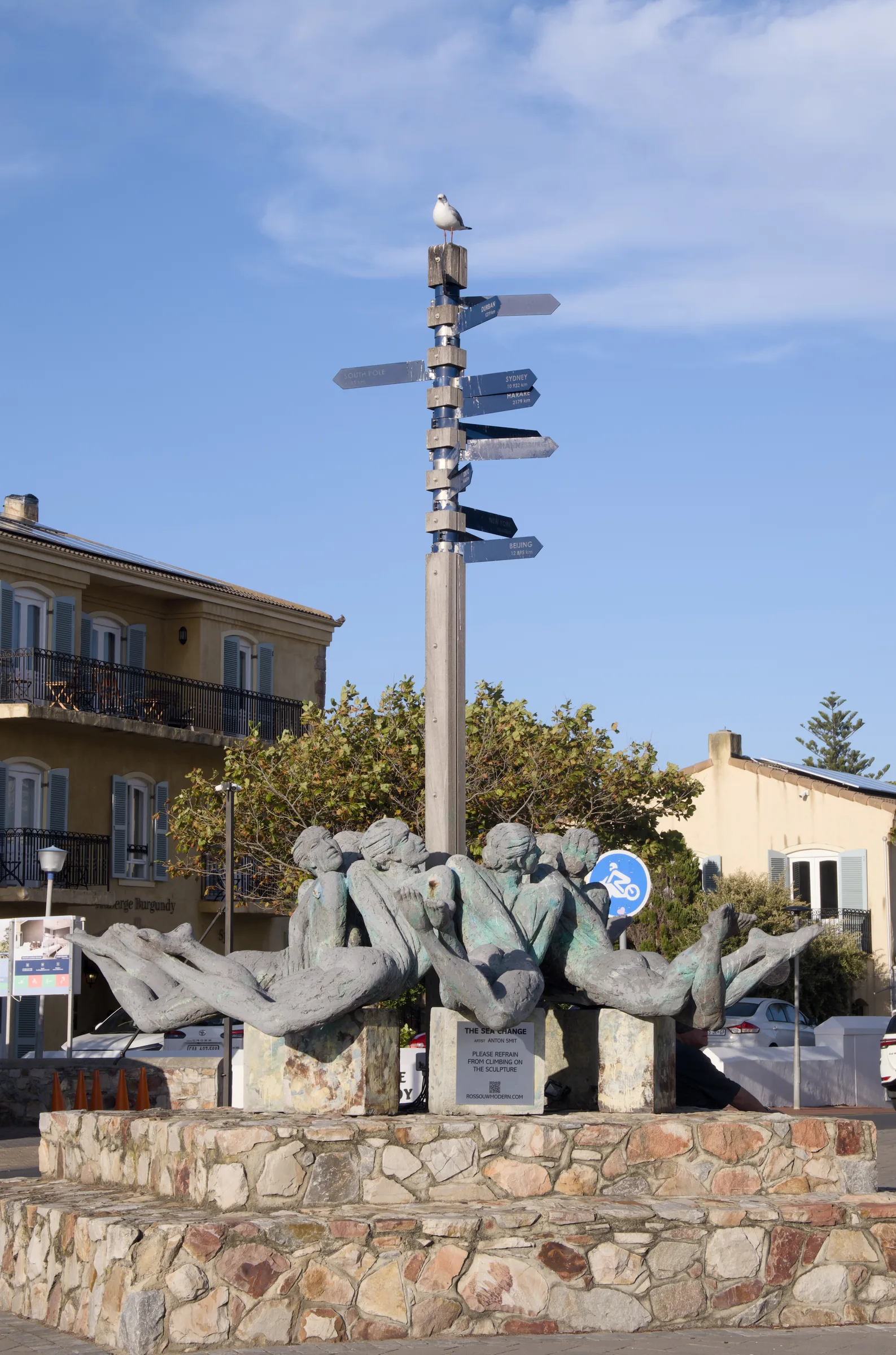 Directions to various cities from Hermanus town centre